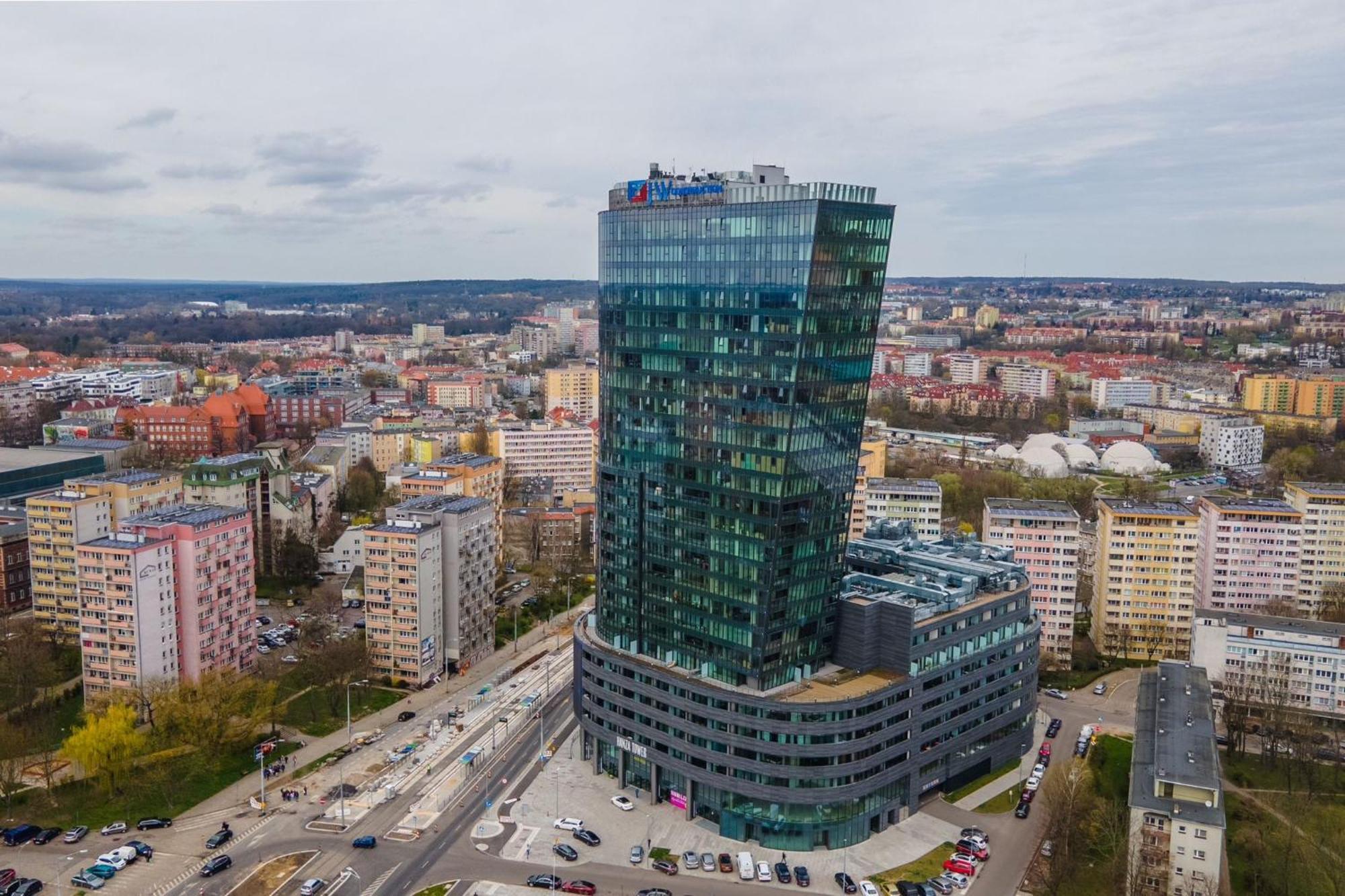Hanza Tower Lux Sauna&Pool Szczecin Ngoại thất bức ảnh